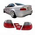 Πισινά Φανάρια Set Για Bmw 3 E46 Coupe 99-03 Led Red/Crystal Depo - Headlights - Xenon - Bulbs